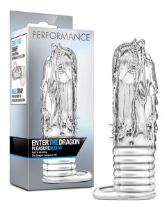 Blush Performance Enter the Dragon Penis Sleeve - Clear
