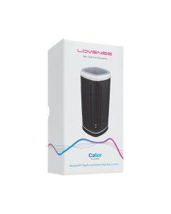 Lovense Calor Compact Heating Masturbator - Black