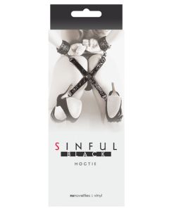 Sinful Hogtie - Black